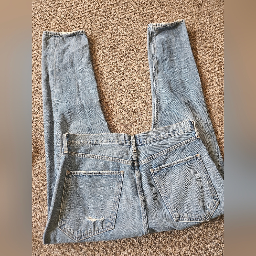 Agolde Feel Good Distressed Jeans Size 31 - Picture 5 of 6